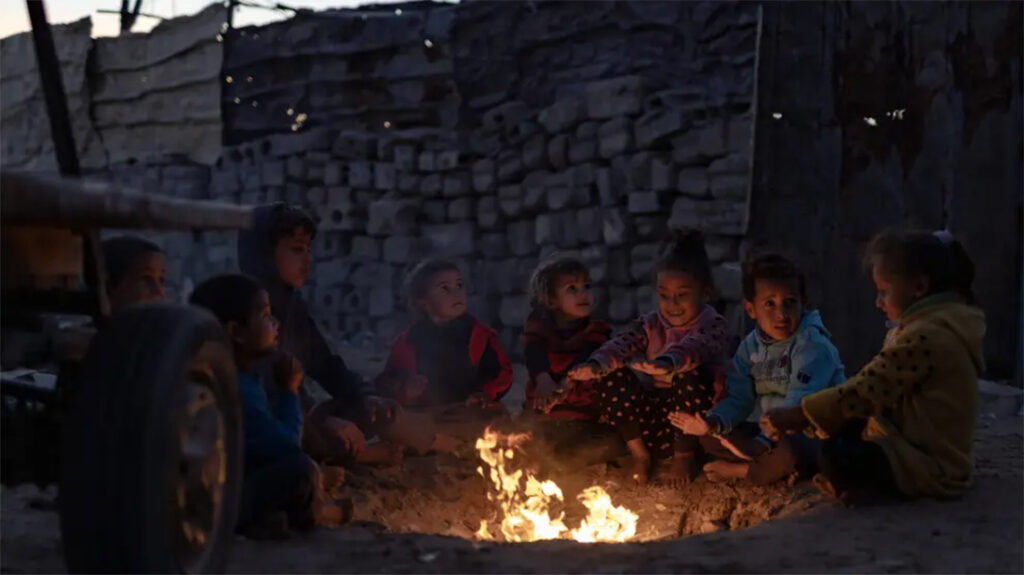 Jesús, el de los basurales, en tiempo presente nenes